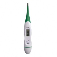 Soft Head Rectal and Oral Thermometer for Adults and Baby, LCD Precision Digital Thermometer for Fever